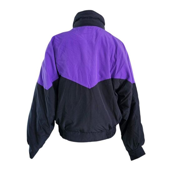 Rare 90s Vintage Eddie Bauer Cropped Goose Down Ski Coat Size Medium - Picture 5 of 11